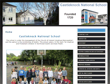 Tablet Screenshot of castleknocknationalschool.com